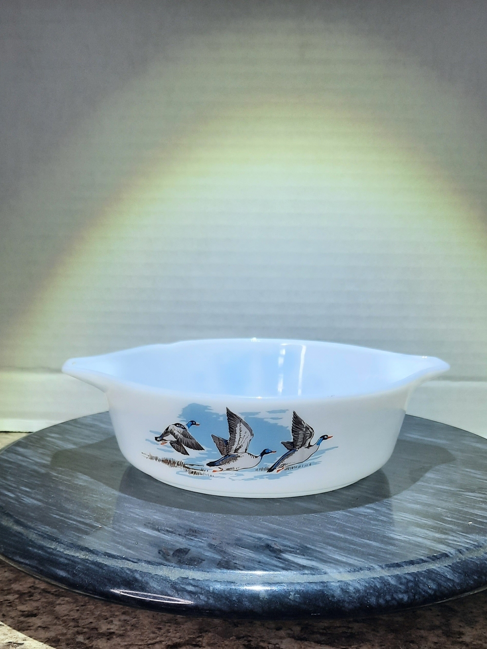 JAJ Pyrex Wildfowl 471 Casserole Dish